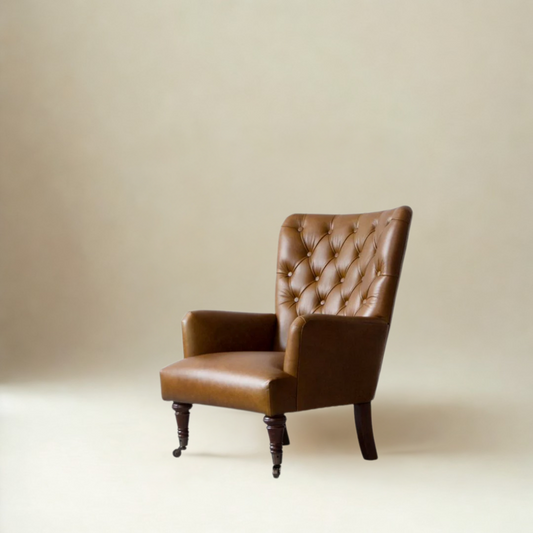Charlotte Chesterfield Wing Chair
