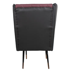 Brado Accent Chair in Leatherette fabric