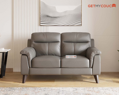 Casto Leather 2 Seater Sofa