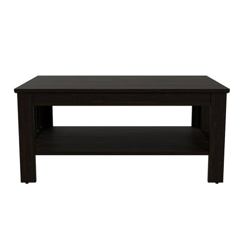 Jemb Sheesham Wood Coffee Table With Marble Top