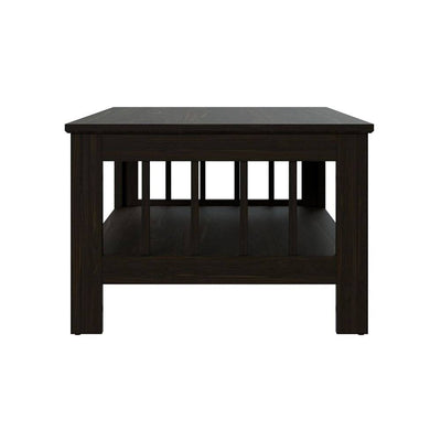 Jemb Sheesham Wood Coffee Table With Marble Top