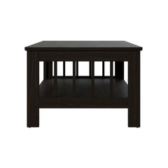 Jemb Sheesham Wood Coffee Table With Marble Top