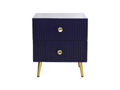 Brody Side Table in Blue Color