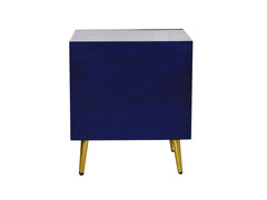Brody Side Table in Blue Color