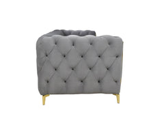 Dinzo Chesterfield 8 Seater Pure Leather Sofa