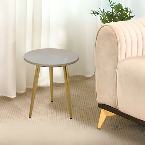 Anderson Marble Round Side Table