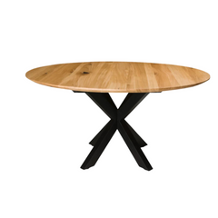 Ashley Round Dining in Rubber Wood