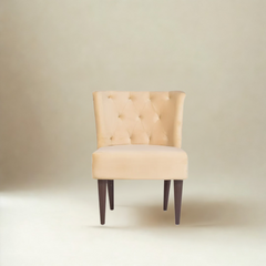 Alexa Chair In Premium Velvet Fabric