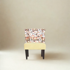 Alexa Chair In Premium Velvet Fabric