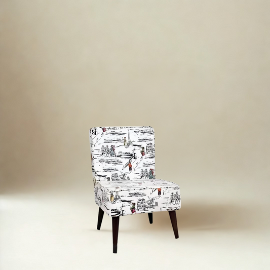 Greta Lounge Chair (Set Of 2) In Premium Floral Fabric