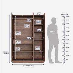 Genoa 3 Door Wardrobe