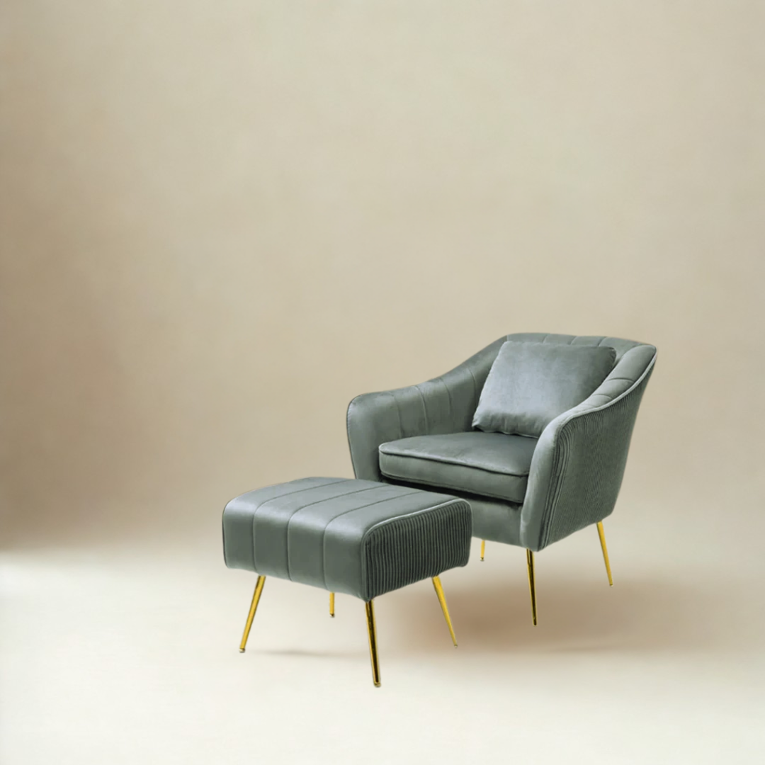 Marco Lounge Chair With Ottoman