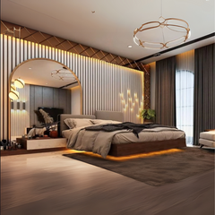 Arlo Upholsterd Bed