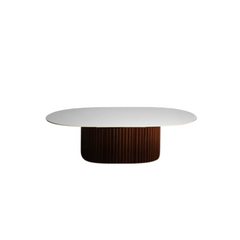 Fredy Coffee Table in Marble top