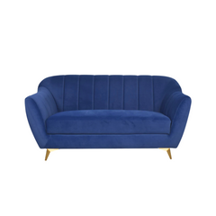 Marco sectional sofa In Velvet Fabric