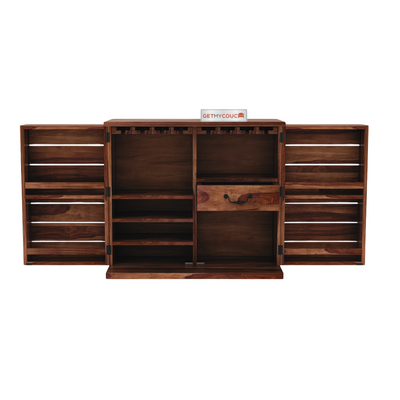 Abrar Bar Cabinet In Sheesham Wood