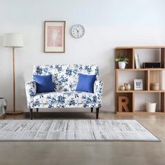 Henry Loveseat in Floral Print