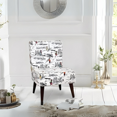 Greta Lounge Chair (Set Of 2) In Premium Floral Fabric