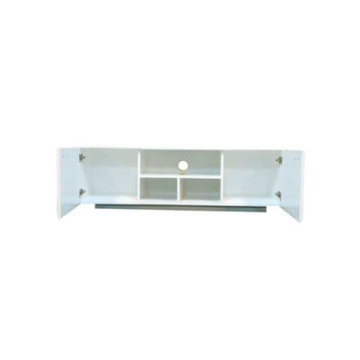 Jason TV Entertainment Unit in White Deco