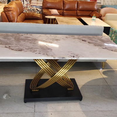 Brinstone 6 Seater Marble Dining Table