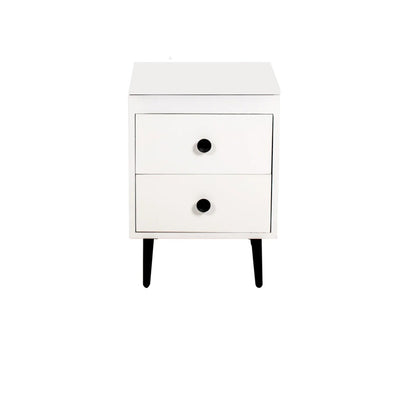 Kassel Side Table In White Finish