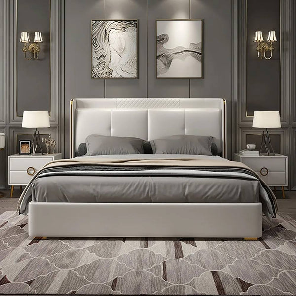 Liam Bed In Valvet Fabric