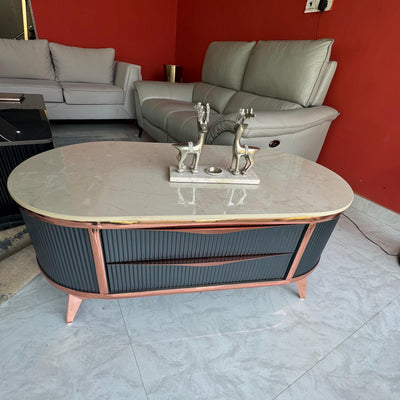 Greeve Coffee Table in Marble Top