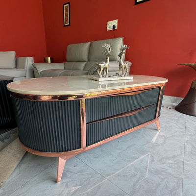 Greeve Coffee Table in Marble Top