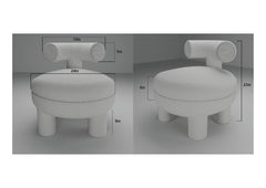 Miami  Ottoman cum Lounge Chair