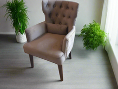 Chesterfield Lounge Chair Cum Dining Chair