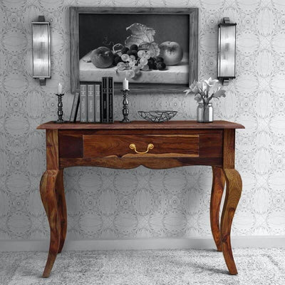 Cryon Console In Sheesham Wood