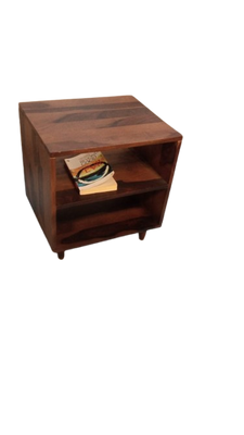 Open Bedside Table In Sheesham Wood
