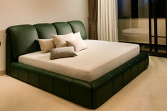 American Fabric Upholstered Bed Hydraulic storage