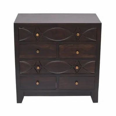 Brady Chest of Drawers in Mahogany Finish