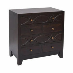 Brady Chest of Drawers in Mahogany Finish