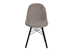 Glory Accent Chair In Grey Velvet Fabric