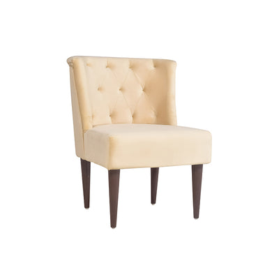 Alexa Chair In Premium Velvet Fabric