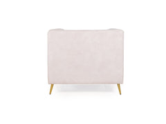 Haaken 1 Seater Sofa in Premium Velvet Fabric