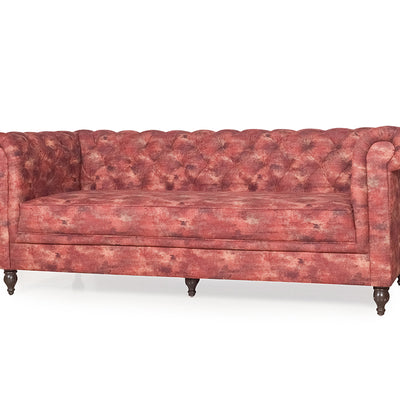 Berlin Three Seater Sofa In Premium Suede Fabric