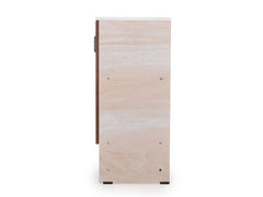 Olivia Shoe Rack Cabinet in Walnut Finish
