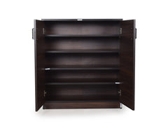 Helios Shoe Cabinet 2 Door Finish Walnut