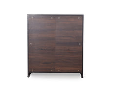 Helios Shoe Cabinet 2 Door Finish Walnut