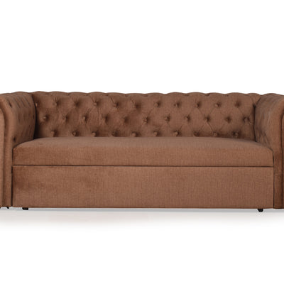 Berlin Sofa cum Bed In Blue Color