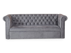 Berlin Sofa cum Bed In Grey Color