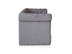 Berlin Sofa cum Bed In Grey Color