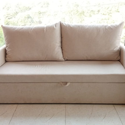 Porto Sofa Cum Bed In Beige Color