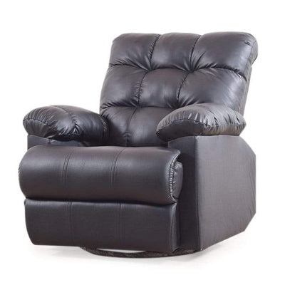 Chandler Rocker Recliner In Leatherette Upholstery GMC Standard Sofa FN-GMC-003575