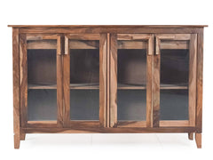 Akira Large Sideboard Cum Crockery Unit With Glass Door