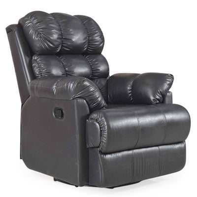 Adana Recliner 360° revolving In Leatherette Upholstery