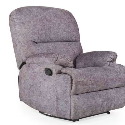 Ronstar One Seater Recliner In Premium Suede Fabric